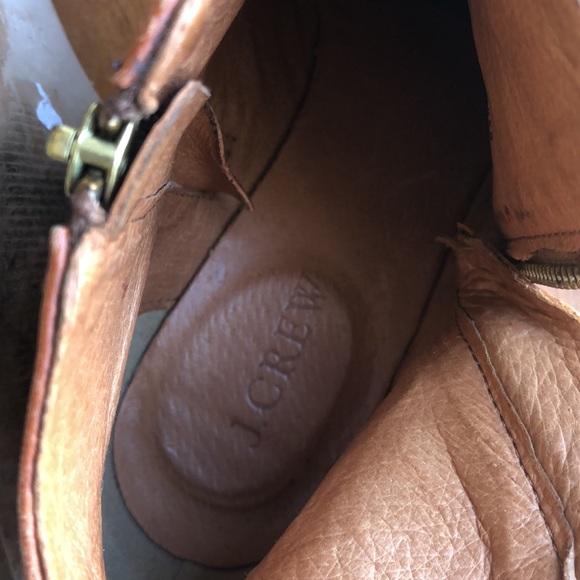 J Crew cognac ankle boot - Picture 7 of 9